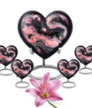 Abstract Heart Urn