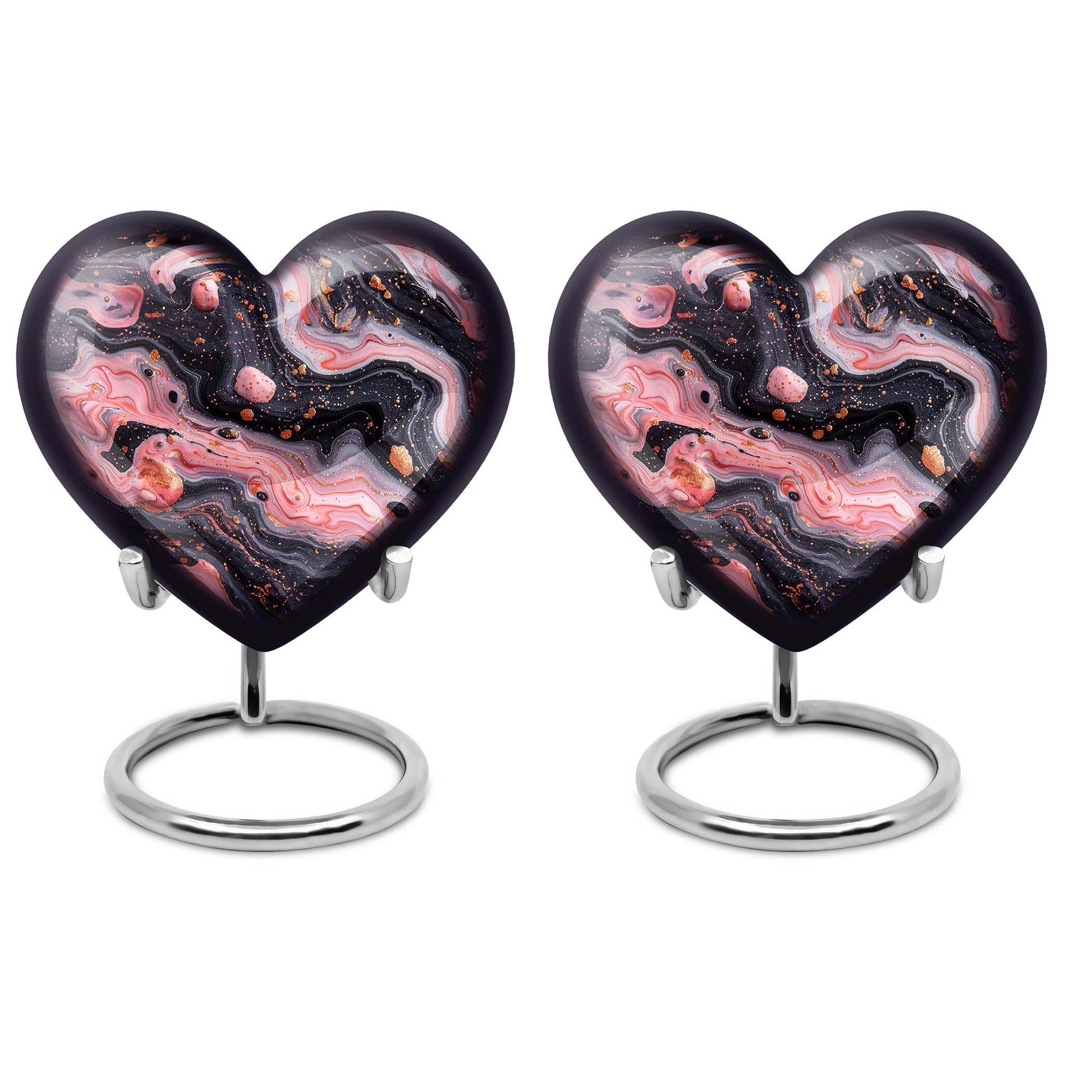 Abstract Heart Urn