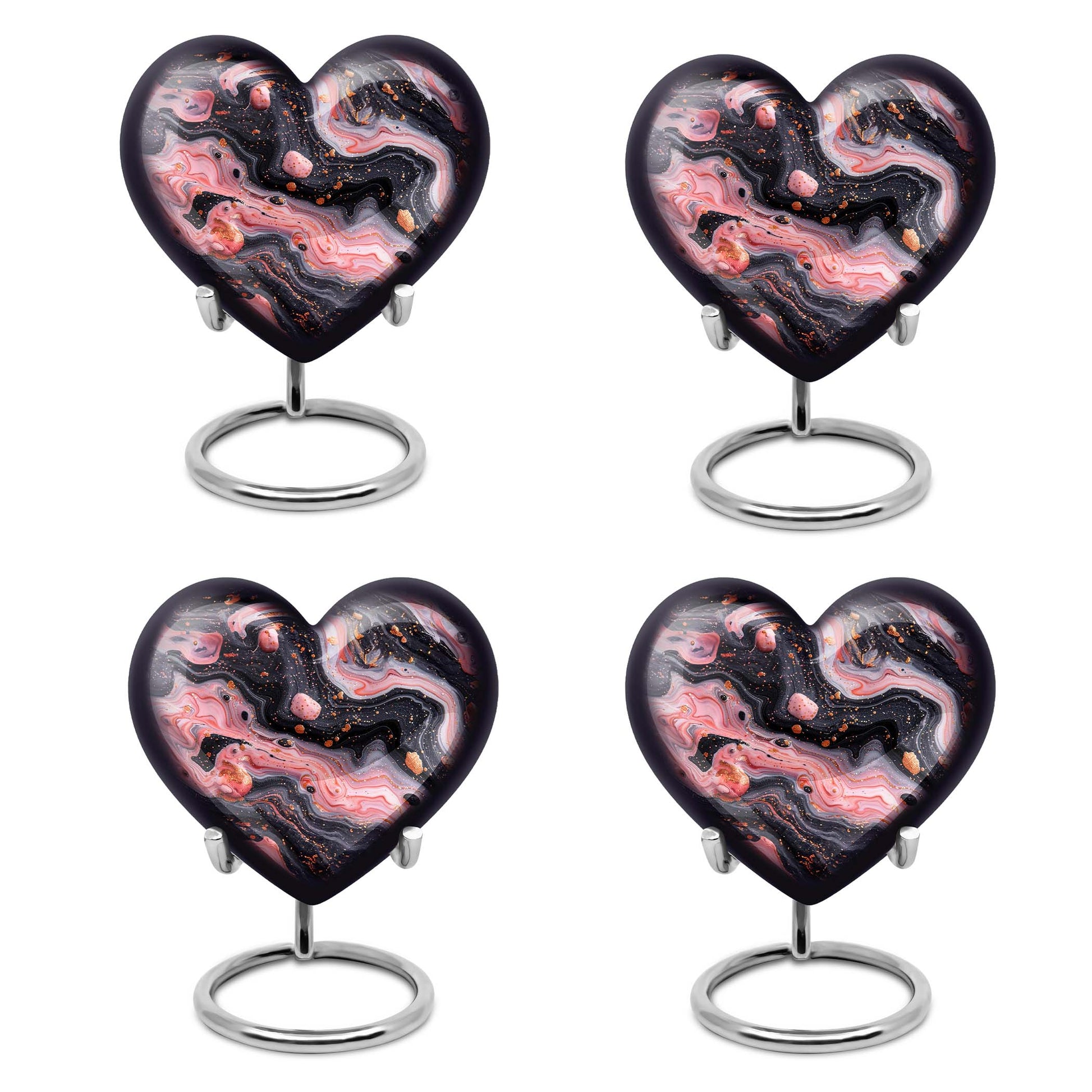 Abstract Heart Urn