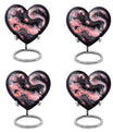 Abstract Heart Urn