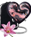 Abstract Heart Urn