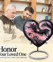 Abstract Heart Urn