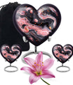 Abstract Heart Urn