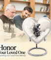 heart-shaped snake urn for adult ashes