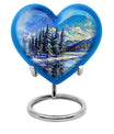 Mountains Heart Urn