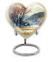 heart-shaped Mountains Urn