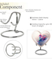 10-inch heart-shaped dragon urn, 
