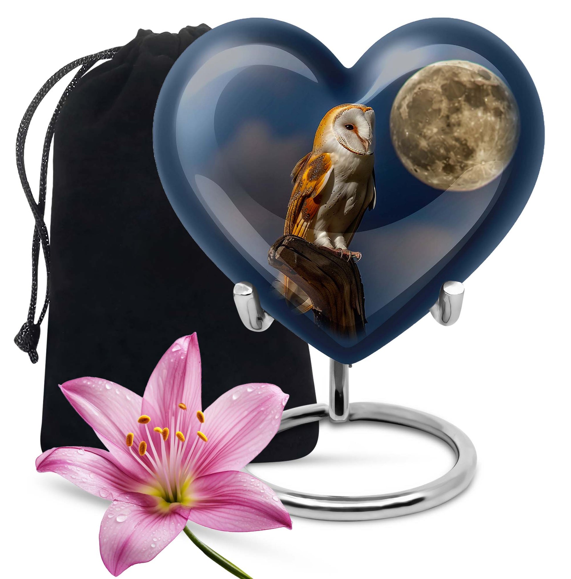 barn owl urn for cremation, 