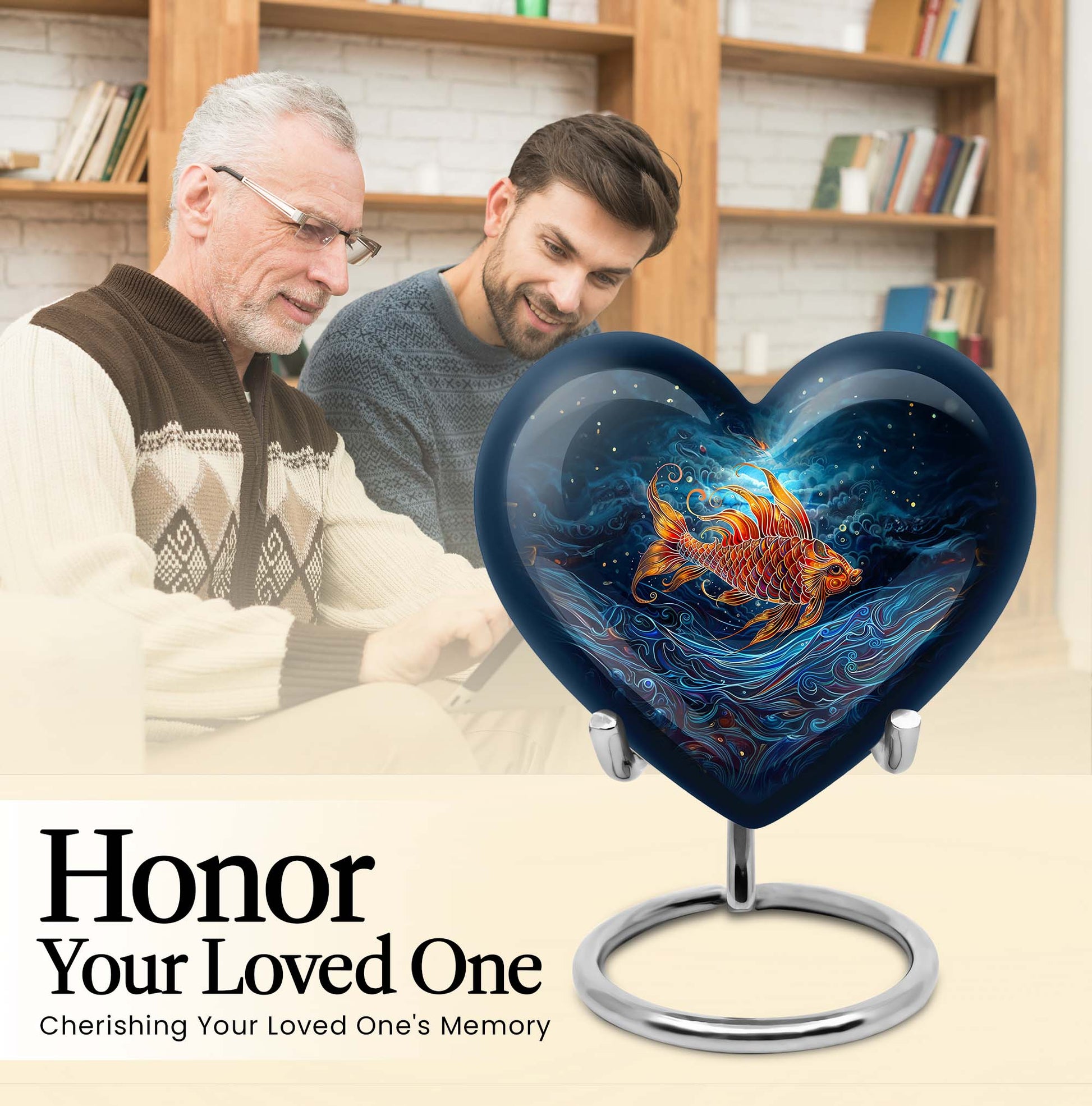 Heart Urn for cremation ashes