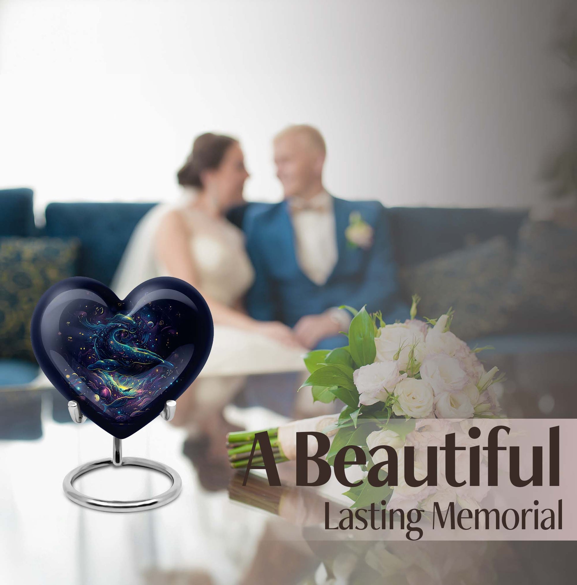  traditional aluminium memorial urn