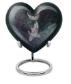 heart design catholic urn