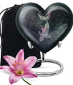 heart design catholic urn