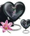 heart design catholic urn