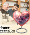 Owl Heart Cremation Urn for Dad