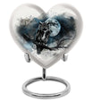 Heart Shaped Owl Urn