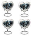 Heart Shaped Owl Urn