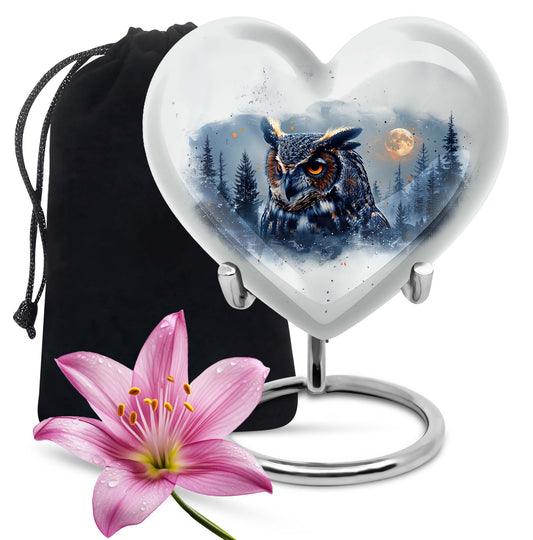 10-inch heart urn for cremation