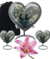 Puffin Bird Heart Urn