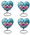 Pattern Small Ashes Keepsake Funeral, Ashes Cremation Urn