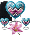 Pattern Small Ashes Keepsake Funeral, Ashes Cremation Urn