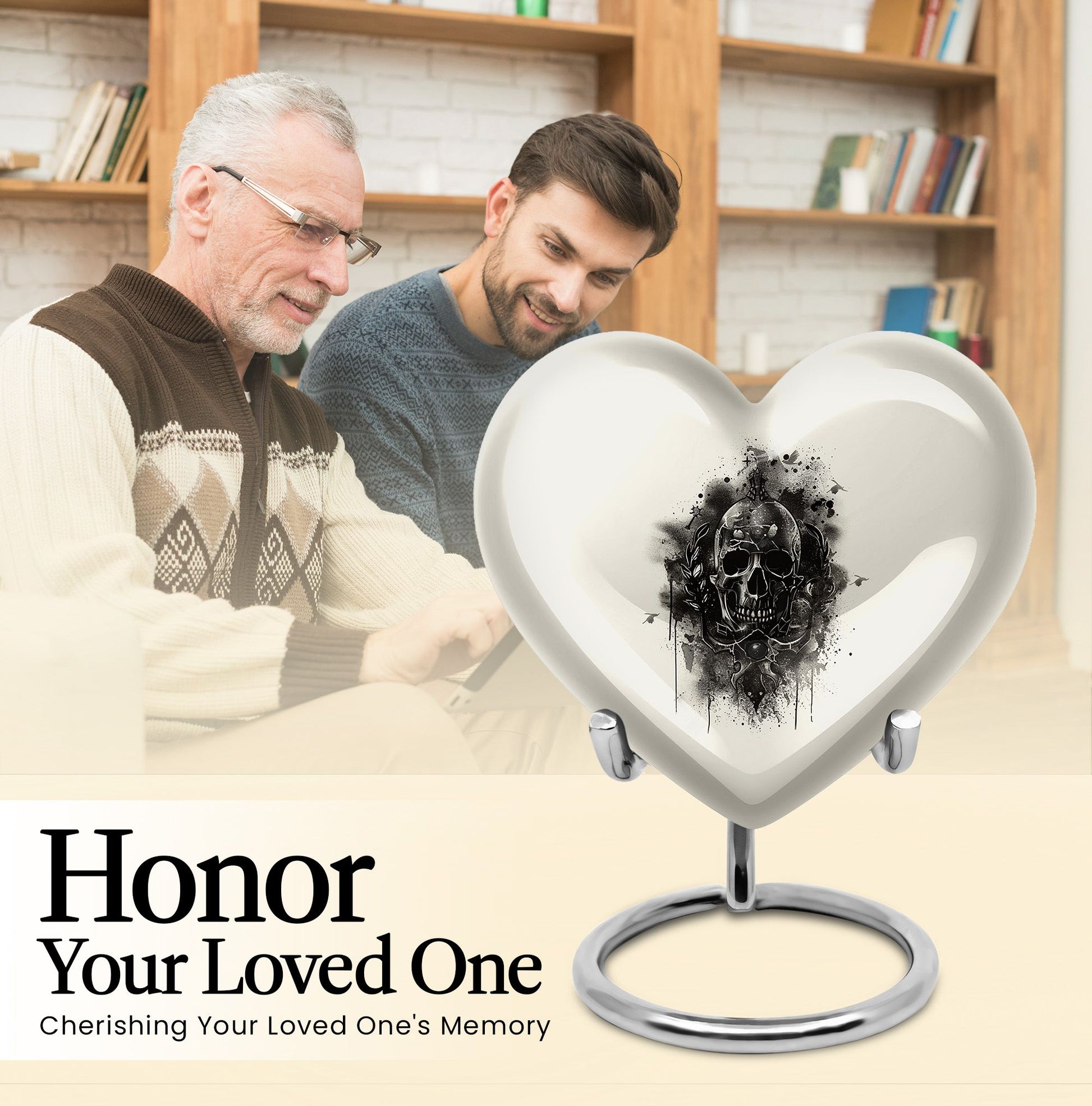 Catholic Heart Urn