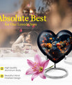10-inch abstract design heart-shaped Toucans 