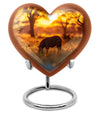 Zebra Small Urn For Human Ashes Funeral, Ashes Cremation Urn