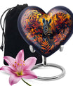 Zebra Small Ashes Keepsake Funeral, Ashes Memorial Urn