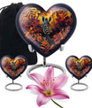 Zebra Small Ashes Keepsake Funeral, Ashes Memorial Urn