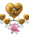 Tree Of Life Urn Small Urn Funeral, Ashes Cremation Urn