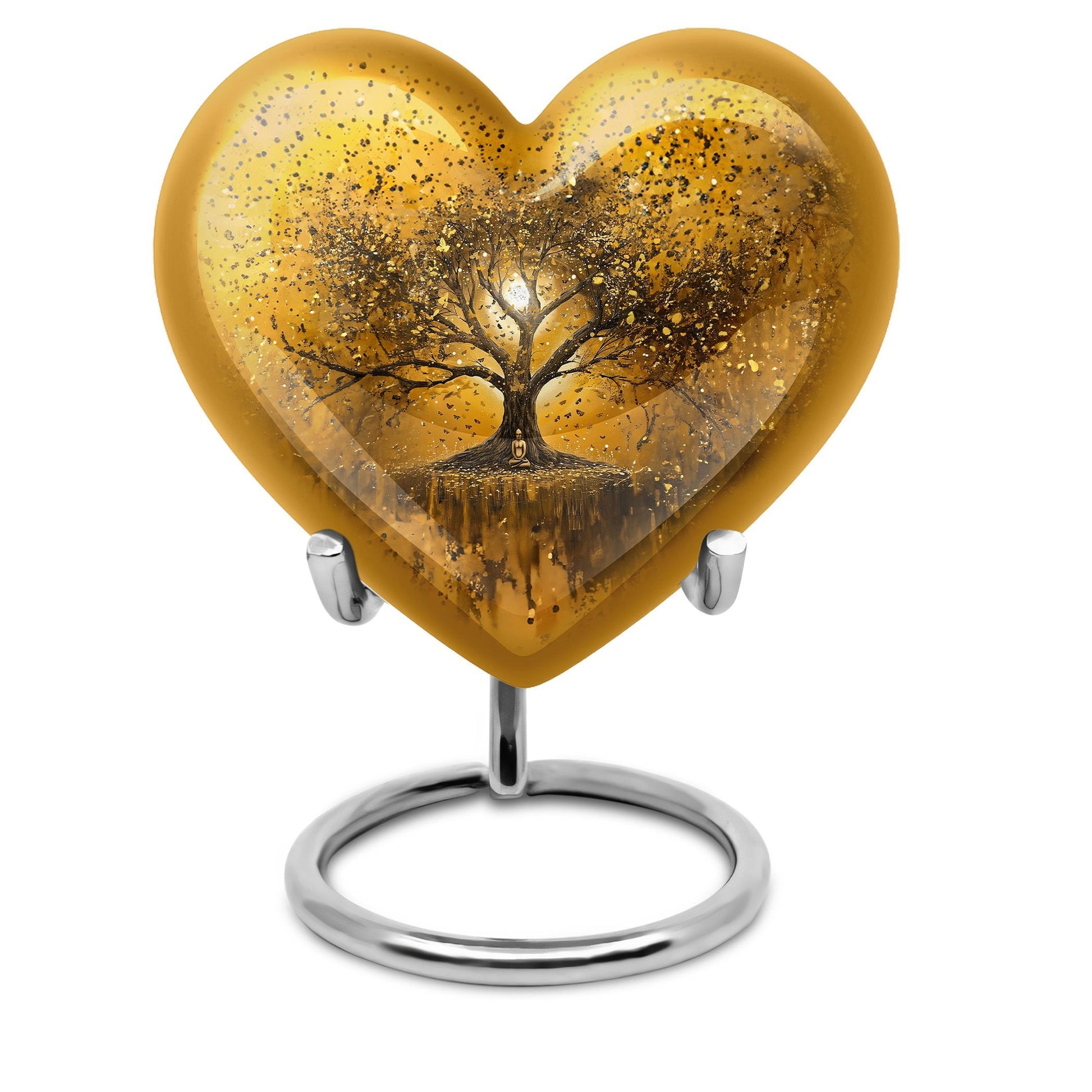 heart-shaped Tree of Life Urn