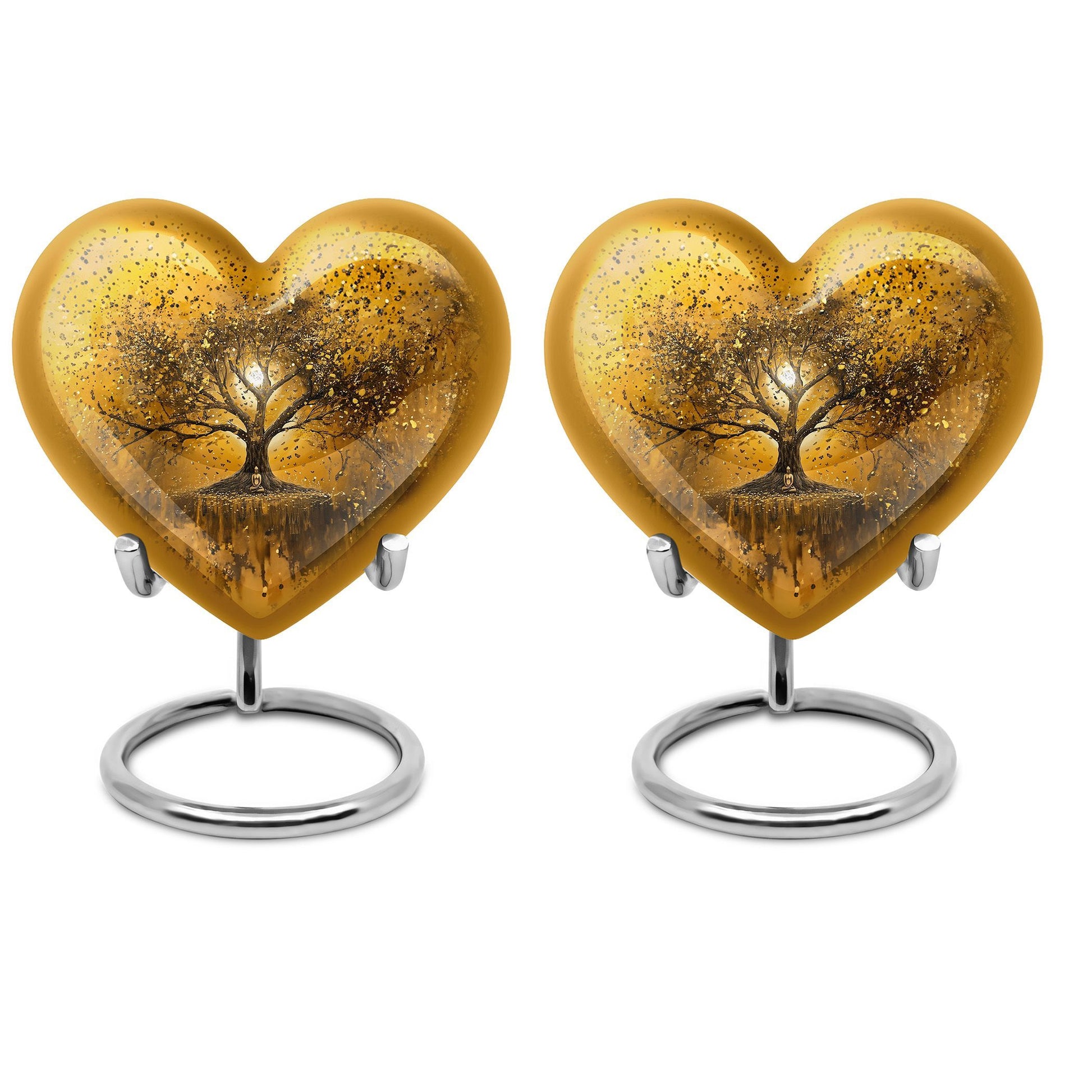 heart-shaped Tree of Life Urn