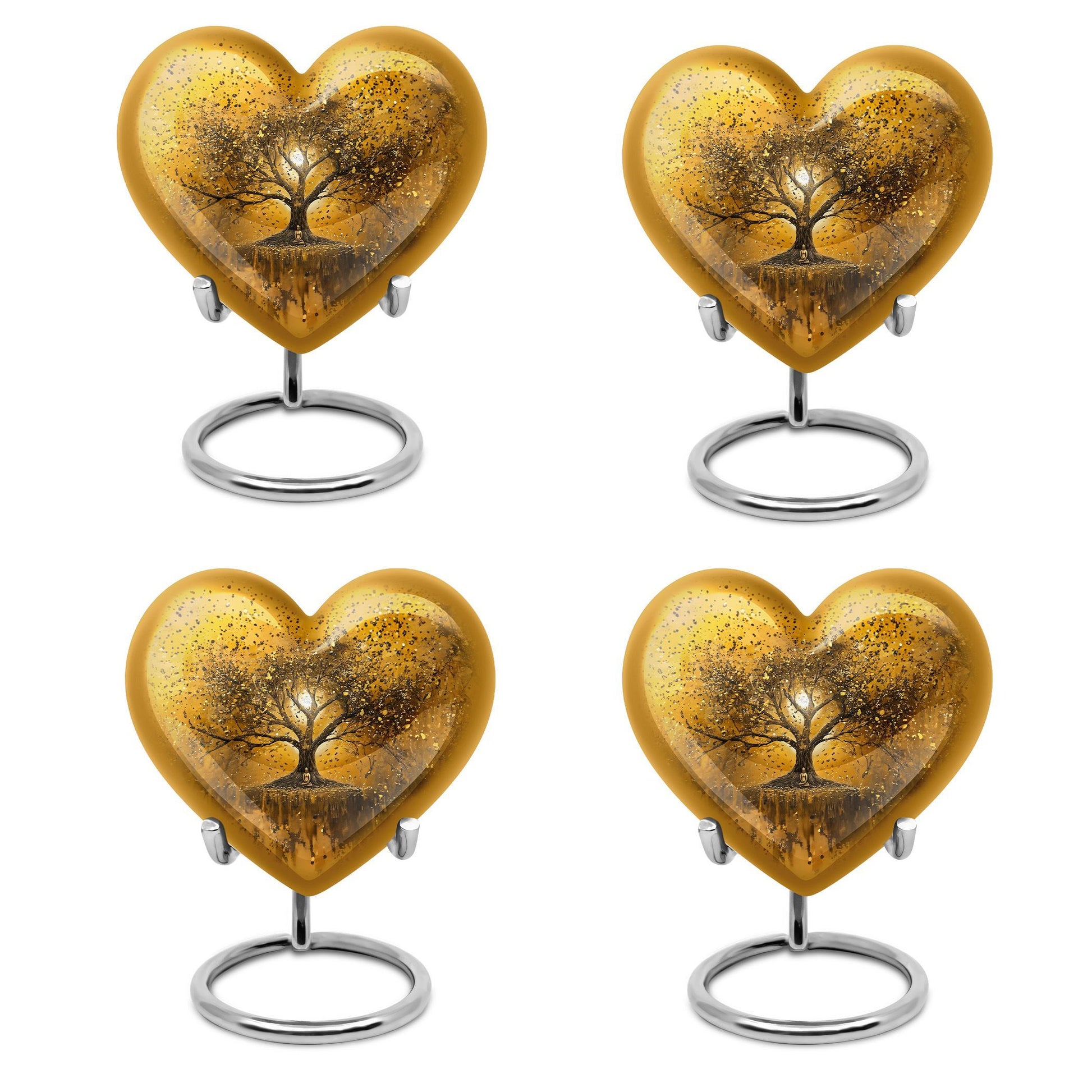 heart-shaped Tree of Life Urn