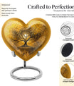 heart-shaped Tree of Life Urn