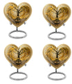 heart-shaped Tree of Life urn for human ashes