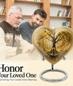 heart-shaped Tree of Life urn for human ashes