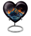 mountains heart Urn