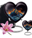 mountains heart Urn