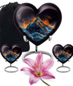 mountains heart Urn