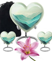 heart-shaped mountains urn