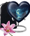 Lunar Small Urn Funeral, Ashes Cremation Urn