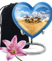 Military Urn For Human Ashes Keepsake Funeral, Ashes Urn
