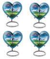 Golf Small Urn For Ashes For Women Funeral, Ashes Memorial Urn