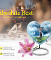 heart design golf urn for adult ashes