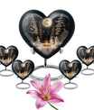  heart urn for large cremation ashes, customization 