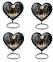  heart urn for large cremation ashes, customization 