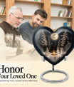  heart urn for large cremation ashes, customization 