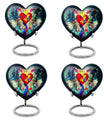 Stained Glass Ashes Keepsake Funeral, Ashes Cremation Urn