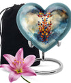 Stained Glass Cremation Urns Funeral, Ashes Memorial Urn