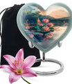 Heart-shaped Lotus Urn